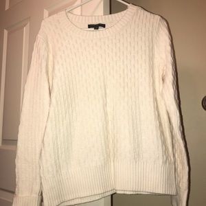 Banana republic cream sweater pullover